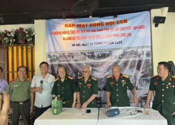 Gặp mặt cựu binh xe tăng 390 húc đổ cổng chính Dinh Độc Lập và Tiểu đoàn 18B An ninh vũ trang Trung ương Cục miền Nam