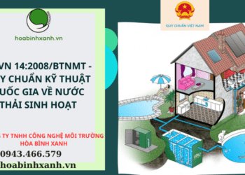 Tái sử dụng nước thải sinh hoạt sau xử lý đạt QCVN 14:2008/BTNMT (Cột B) cho xả rửa bồn cầu có hợp pháp không?
