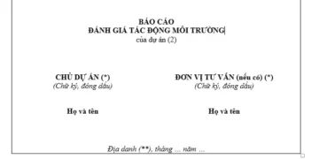 Từ “báo cáo mẫu” đến “hồ sơ ra quyết định” trong báo cáo ĐTM ở Việt Nam